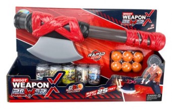 AXE ORUŽJE S RAZLIČITIM DODACIMA